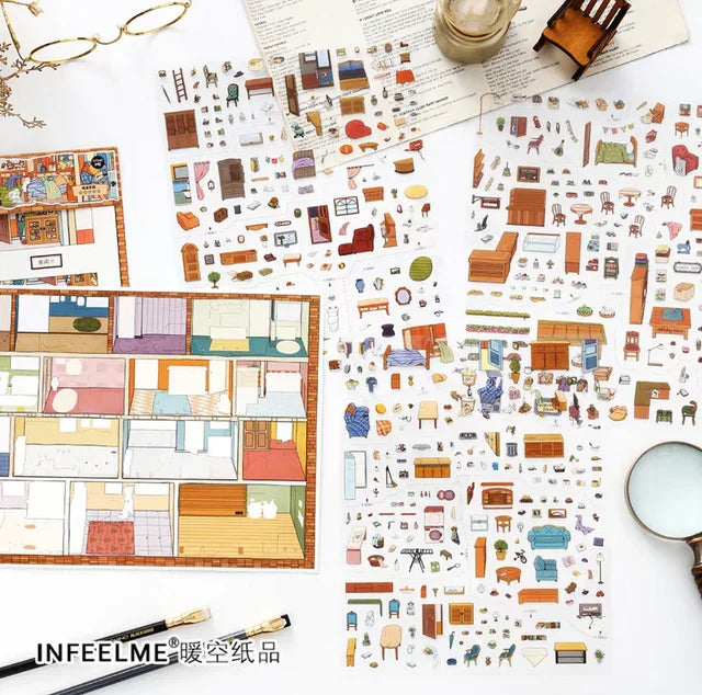 Cozy Room Series Vol. 28 Pumpkin Apartment - L - JoyJollyCrafts