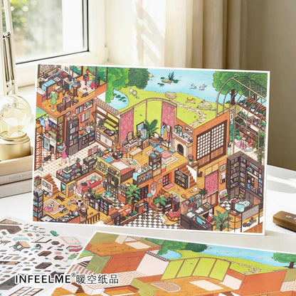 Cozy Room Series Vol. 38 Forest Creek Cottage - XL - JoyJollyCrafts