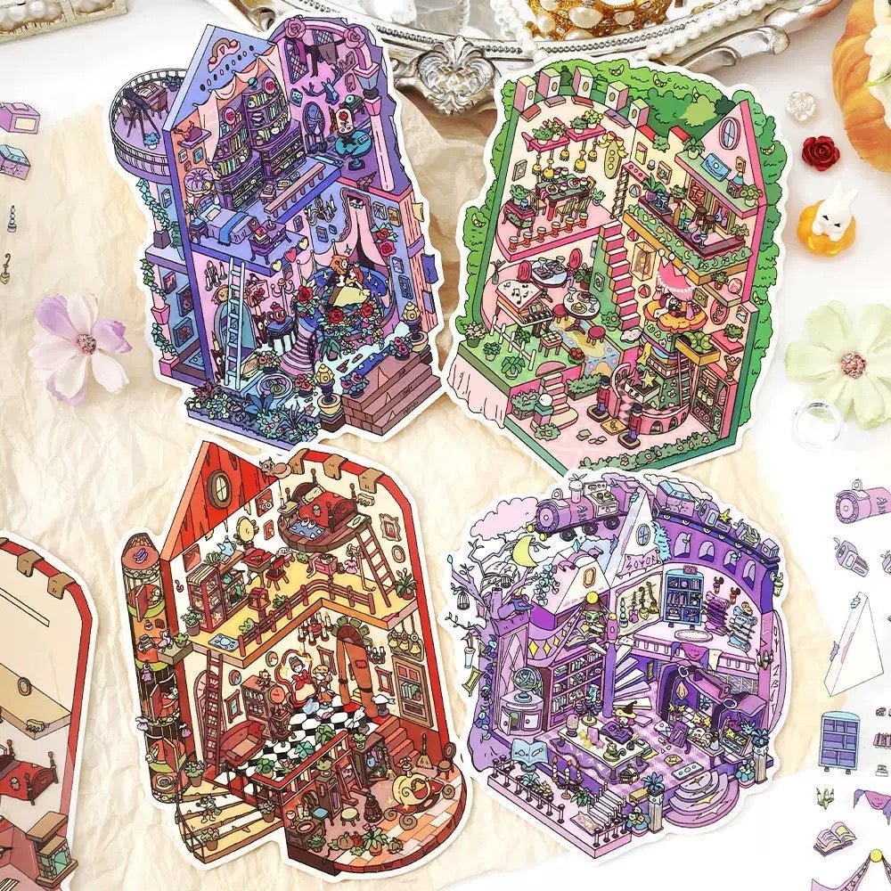 Cozy Room Series Vol. 9 Beast Castle Magic Cottage Magic Crystal Shoes The Pea Girl - M - JoyJollyCrafts