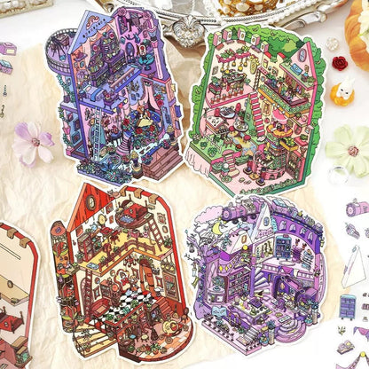 Cozy Room Series Vol. 9 Beast Castle Magic Cottage Magic Crystal Shoes The Pea Girl - M - JoyJollyCrafts