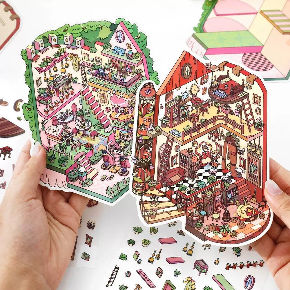 Cozy Room Series Vol. 9 Beast Castle Magic Cottage Magic Crystal Shoes The Pea Girl - M - JoyJollyCrafts