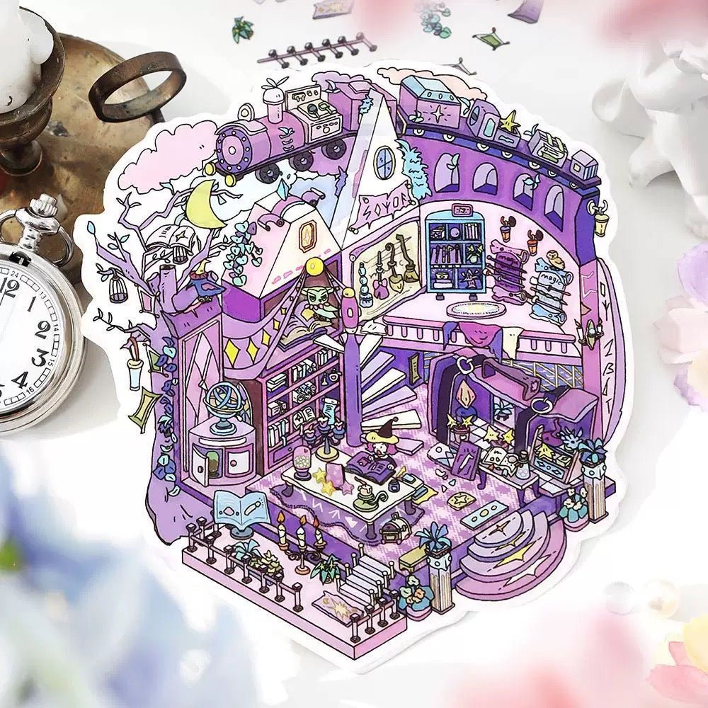 Cozy Room Series Vol. 9 Beast Castle Magic Cottage Magic Crystal Shoes The Pea Girl - M - JoyJollyCrafts
