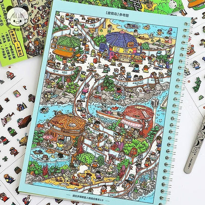 Crowded Everywhere Vol. 2 Collection Book Crowded Everywhere Vol. 2 Collection Book - L - JoyJollyCrafts