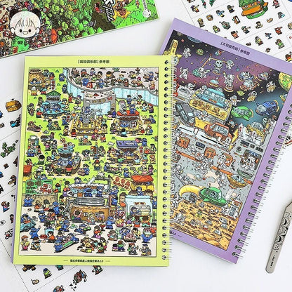 Crowded Everywhere Vol. 2 Collection Book Crowded Everywhere Vol. 2 Collection Book - L - JoyJollyCrafts