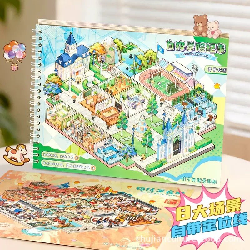 Cubicle Miniature Scene Immersive Scene Building - L - JoyJollyCrafts