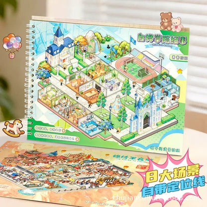 Cubicle Miniature Scene Immersive Scene Building - L - JoyJollyCrafts