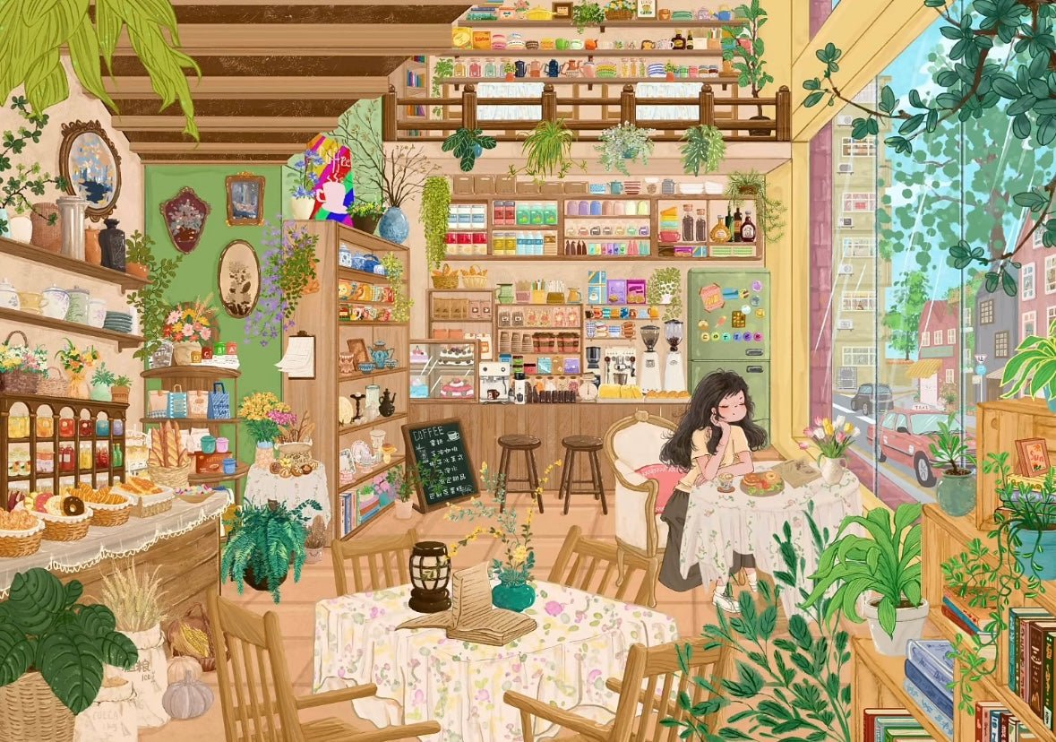 DOT CREATIVE Vol. 5 Afternoon Garden at Rose Manor / Quiet Moments / Summer Courtyard - L - JoyJollyCrafts