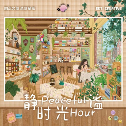 DOT CREATIVE Vol. 5 Afternoon Garden at Rose Manor / Quiet Moments / Summer Courtyard - L - JoyJollyCrafts