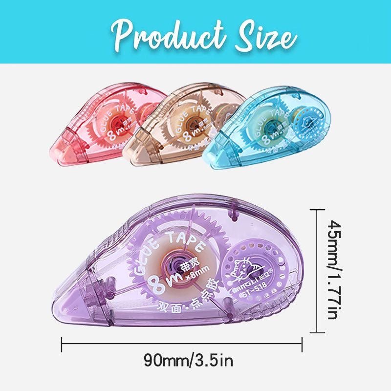 Dot Glue Red Blue Purple Brown - JoyJollyCrafts