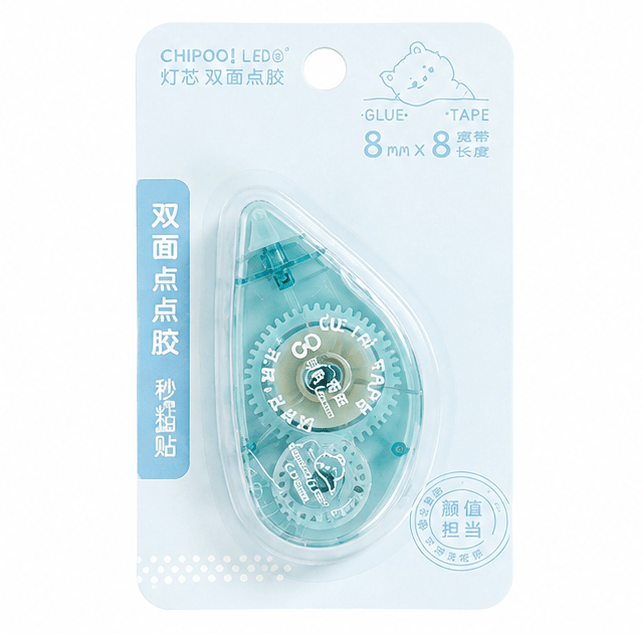Dot Glue Red Blue Purple Brown - JoyJollyCrafts