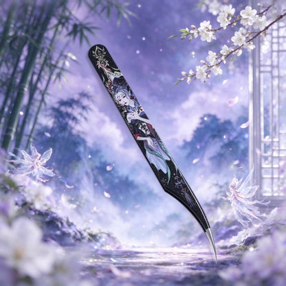 Dream Fold 1.0 Tweezers Kang Star – Golden Feather Tweezers / Kang Star- Dolphin-Style Tweezers - JoyJollyCrafts