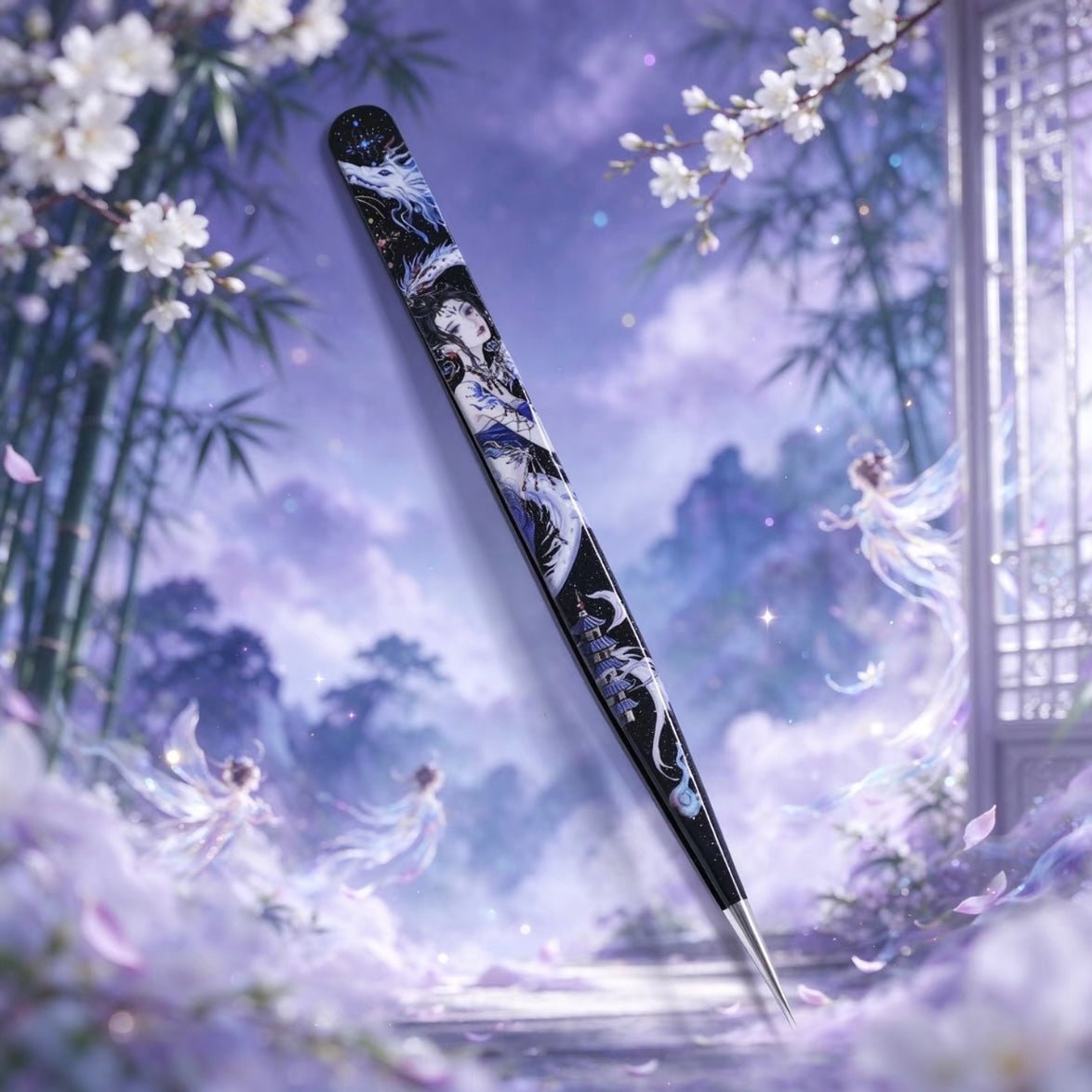 Dream Fold 1.0 Tweezers Kang Star – Golden Feather Tweezers / Kang Star- Dolphin-Style Tweezers - JoyJollyCrafts