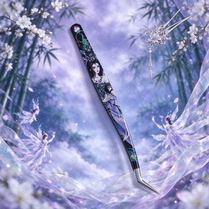 Dream Fold 1.0 Tweezers Kang Star – Golden Feather Tweezers / Kang Star- Dolphin-Style Tweezers - JoyJollyCrafts