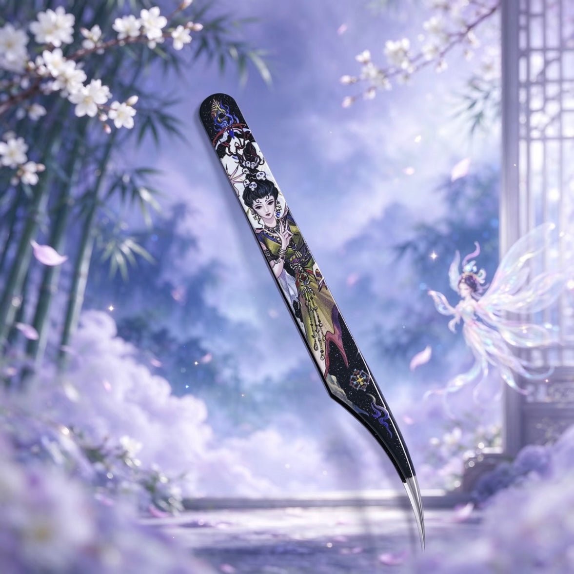 Dream Fold 1.0 Tweezers Kang Star – Golden Feather Tweezers / Kang Star- Dolphin-Style Tweezers - JoyJollyCrafts