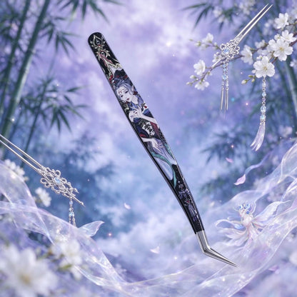 Dream Fold 1.0 Tweezers Kang Star – Golden Feather Tweezers / Kang Star- Dolphin-Style Tweezers - JoyJollyCrafts