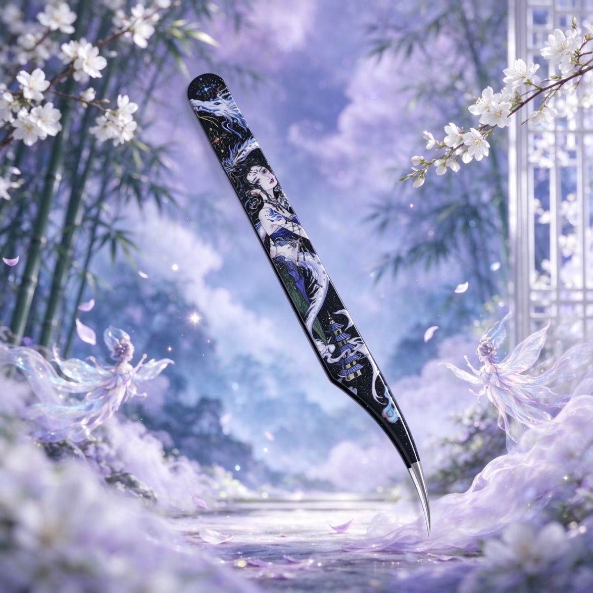 Dream Fold 1.0 Tweezers Kang Star – Golden Feather Tweezers / Kang Star- Dolphin-Style Tweezers - JoyJollyCrafts