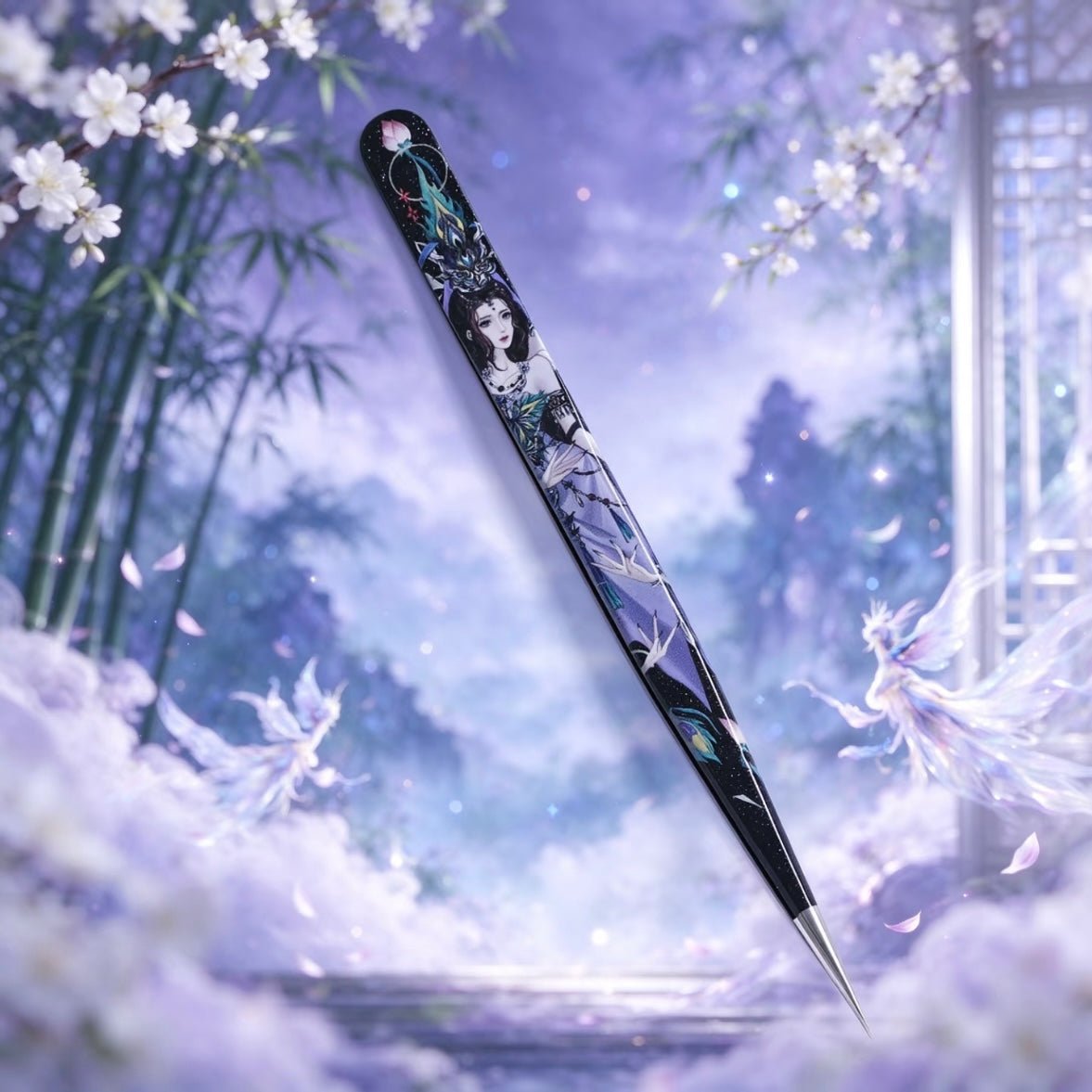Dream Fold 1.0 Tweezers Kang Star – Golden Feather Tweezers / Kang Star- Dolphin-Style Tweezers - JoyJollyCrafts