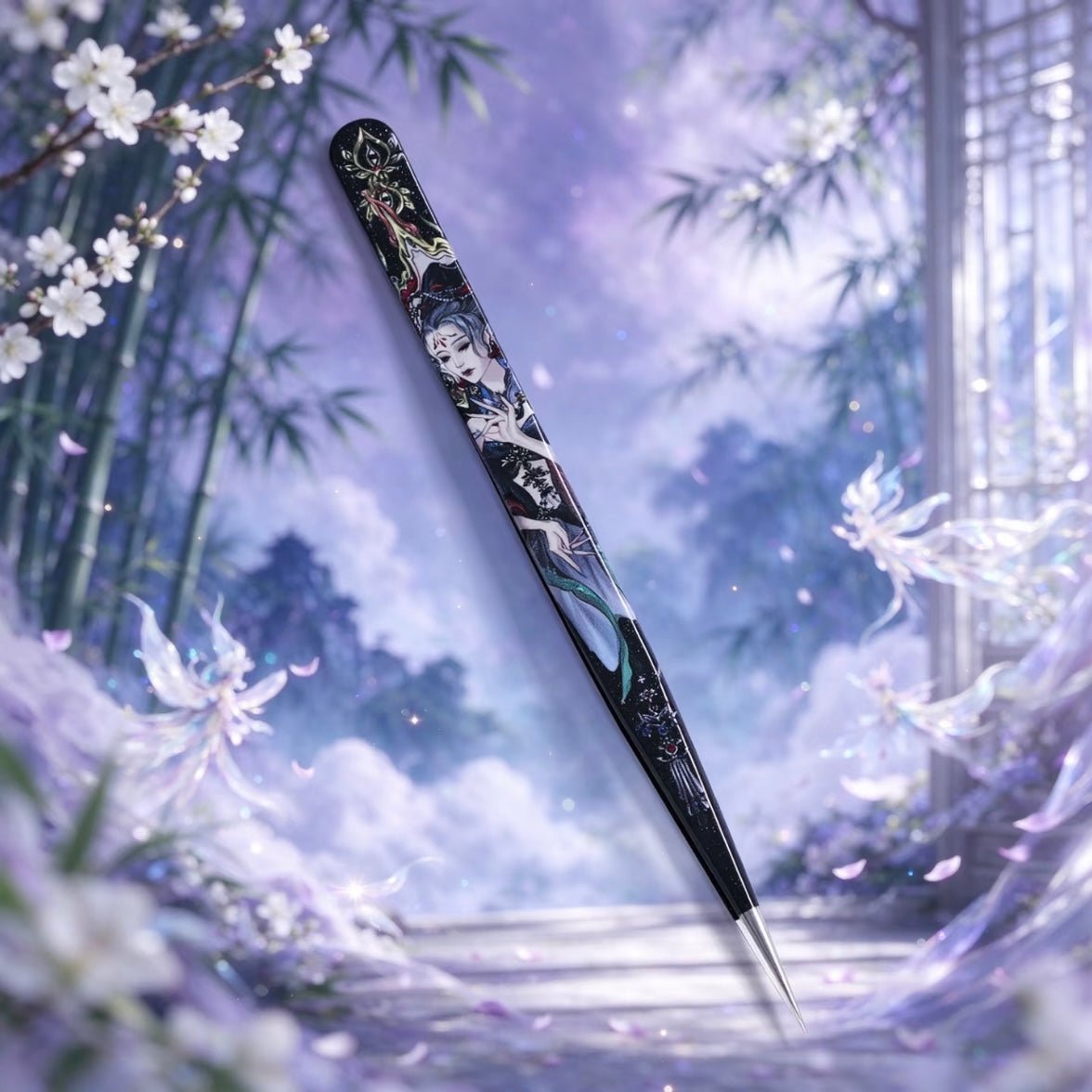Dream Fold 1.0 Tweezers Kang Star – Golden Feather Tweezers / Kang Star- Dolphin-Style Tweezers - JoyJollyCrafts