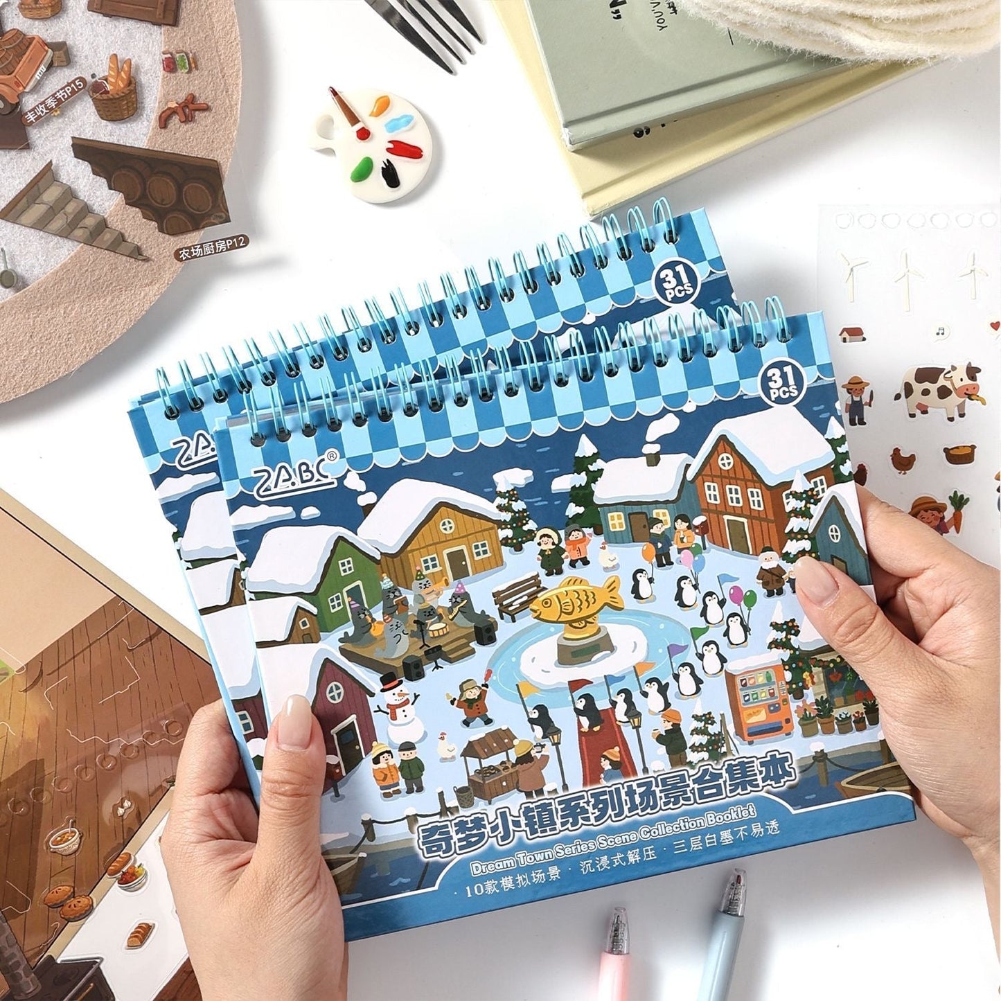 Dreamy Town Collection Book Dreamy Town - M - JoyJollyCrafts