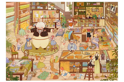 Enjoy Leisure TIme Vol. 4 Colorful Western Kitchen Tuantuan Tailor Shop Doll's Little Abode - L - JoyJollyCrafts