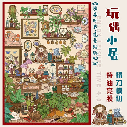 Enjoy Leisure TIme Vol. 4 Colorful Western Kitchen Tuantuan Tailor Shop Doll's Little Abode - L - JoyJollyCrafts