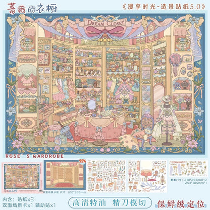 Enjoy Leisure TIme Vol. 5 A Small Party in the Woods / The Witch's House / Lemon Town - L - JoyJollyCrafts