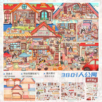 Fairytales On Paper Vol. 38 Introvert Apartment / Extrovert Apartments - L - JoyJollyCrafts