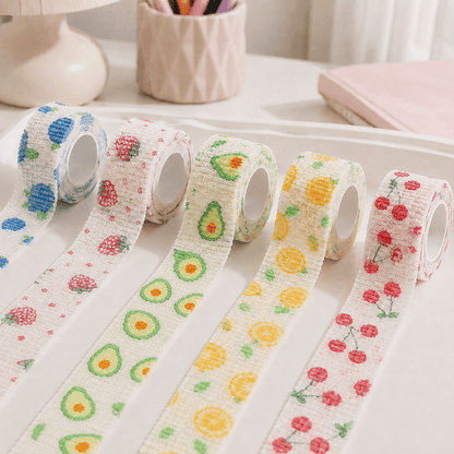 Finger Bandage Animal Fruit 5-Pack Set - JoyJollyCrafts