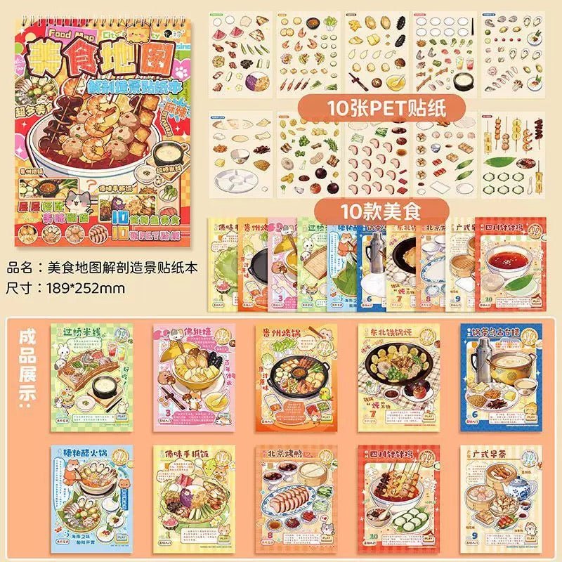 Food Map Collection Food Map - L - JoyJollyCrafts