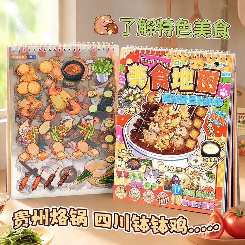Food Map Collection Food Map - L - JoyJollyCrafts