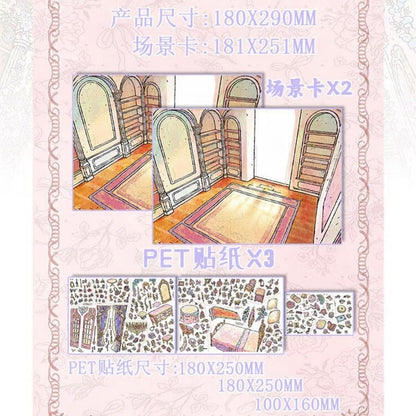 Fullmoon Vol. 5 Full Moon Florist / Time Capsule / Blue Jacaranda Art Studio - L - JoyJollyCrafts