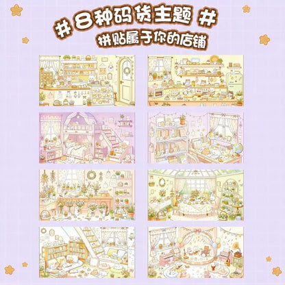 Fun Scene Sticker Book Collection Book - M - JoyJollyCrafts