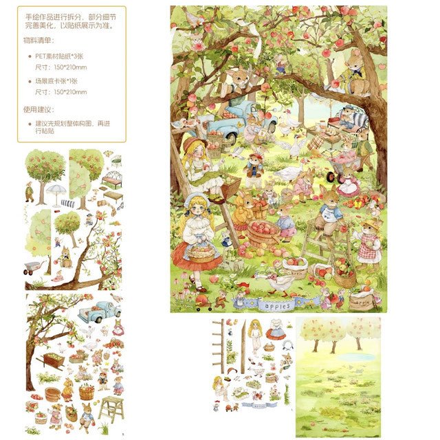 Green Dream River Vol. 3 Little Autumn Harvest Time Wardrobe - M - JoyJollyCrafts