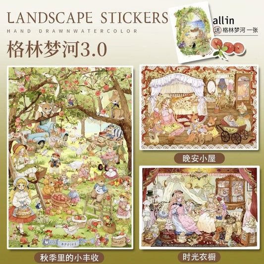 Green Dream River Vol. 3 Little Autumn Harvest Time Wardrobe - M - JoyJollyCrafts