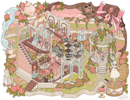 HeiBao Vol. 16 Forest Pharmacy / Rose Tea Party / Mushroom Kitchen / Jam Workshop - L - JoyJollyCrafts