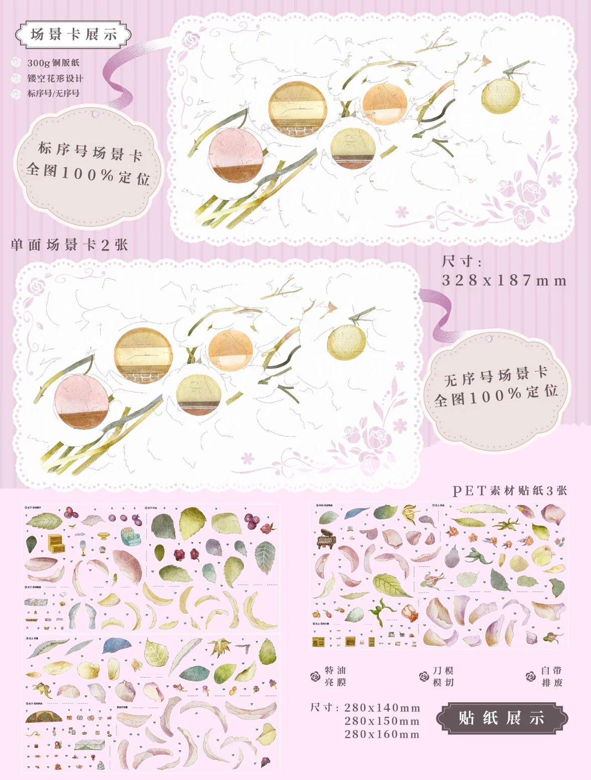 Holiday Special Vol. 2 Flower House Narrative Sweet Dream Corner - XL - JoyJollyCrafts
