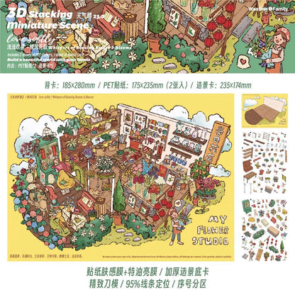 Holiday Special Vol. 23 Evening Breeze Flower Narrative Gentle Roasting Vegetable Planting Warmth Forest Wood Warmth - L - JoyJollyCrafts
