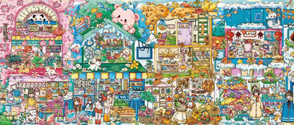 Hua Man Man Vol. 3 Four Seasons Cottage / Gourmet Street - L - JoyJollyCrafts