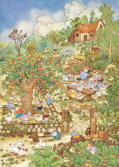 Hua Man Man Vol. 5 A Warm Corner / Summer Play / autumn harvest / Floral Market - L - JoyJollyCrafts