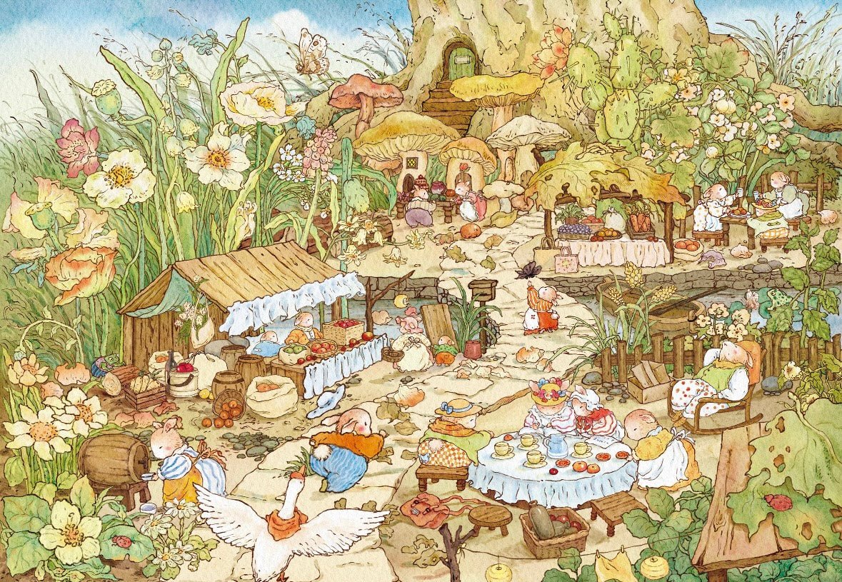 Hua Man Man Vol. 5 A Warm Corner / Summer Play / autumn harvest / Floral Market - L - JoyJollyCrafts