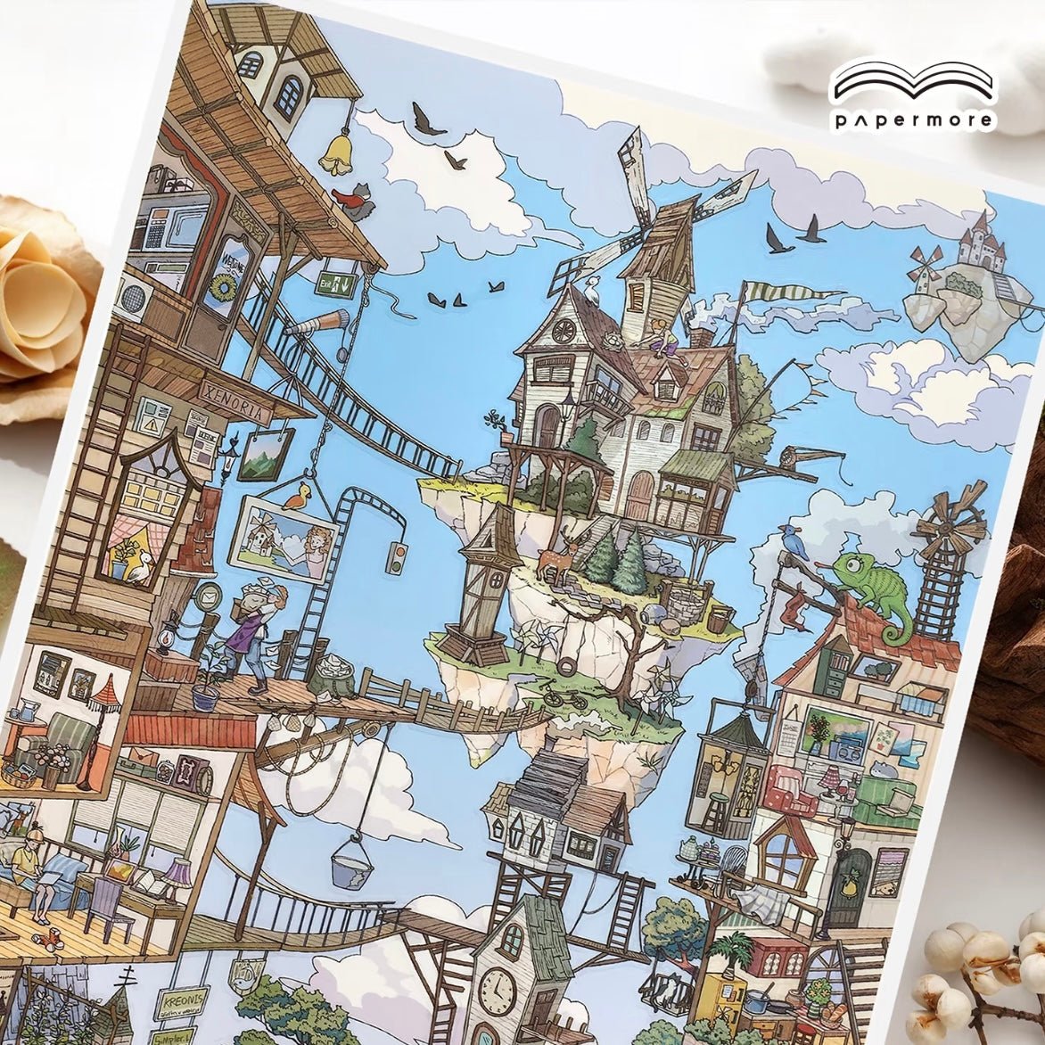 Infeel.me Little Corner 15.0 After the Sinking / Above the Clouds - L - JoyJollyCrafts