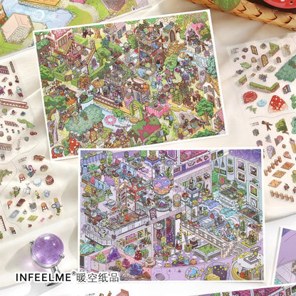 Infeel.me My Little Cabin 46.0 Berry Village / Galactic Inhabitants - L - JoyJollyCrafts