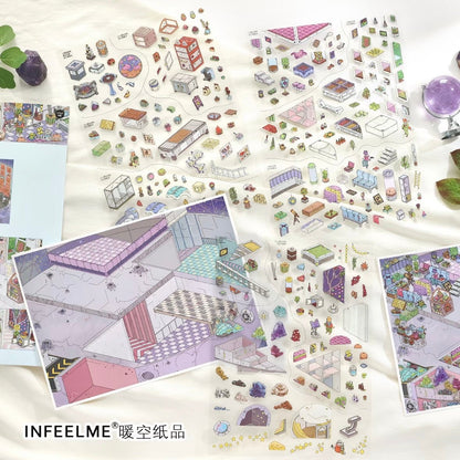 Infeel.me My Little Cabin 46.0 Berry Village / Galactic Inhabitants - L - JoyJollyCrafts