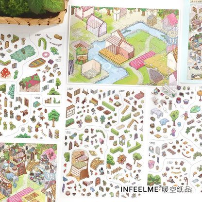 Infeel.me My Little Cabin 46.0 Berry Village / Galactic Inhabitants - L - JoyJollyCrafts