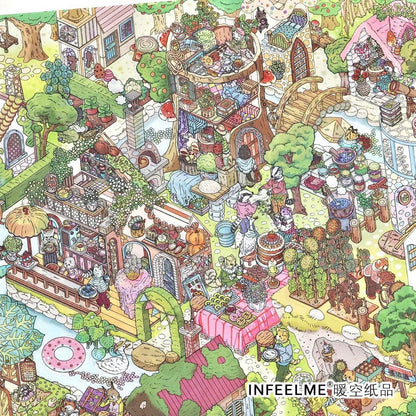 Infeel.me My Little Cabin 46.0 Berry Village / Galactic Inhabitants - L - JoyJollyCrafts