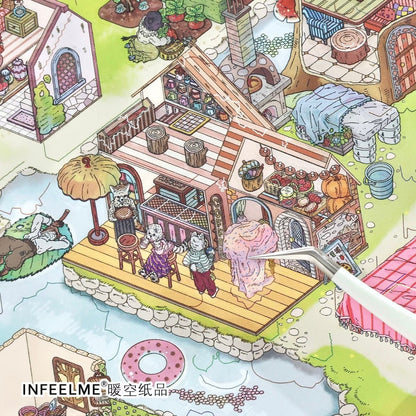 Infeel.me My Little Cabin 46.0 Berry Village / Galactic Inhabitants - L - JoyJollyCrafts