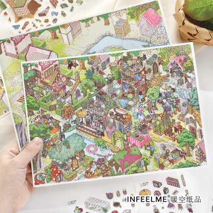 Infeel.me My Little Cabin 46.0 Berry Village / Galactic Inhabitants - L - JoyJollyCrafts