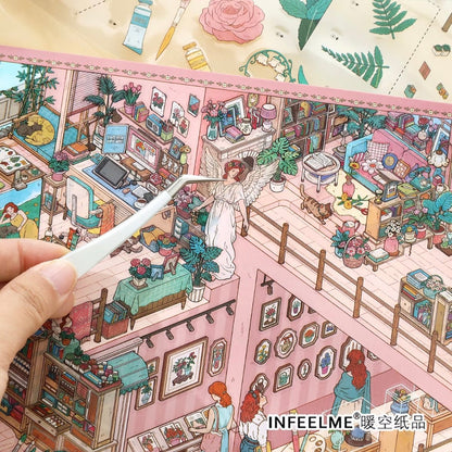 Infeel.me Open Today 67.0 Rose Art Studio - L - JoyJollyCrafts