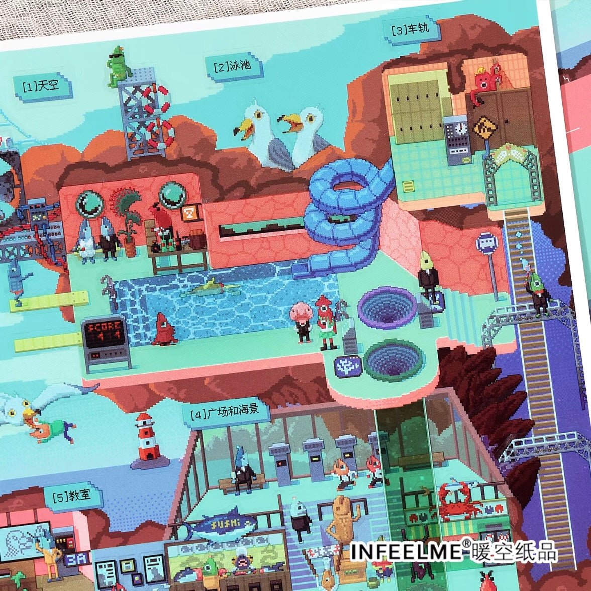 Infeel.me Store Series 68.0 Utopia for the Slacker-Minded - L - JoyJollyCrafts