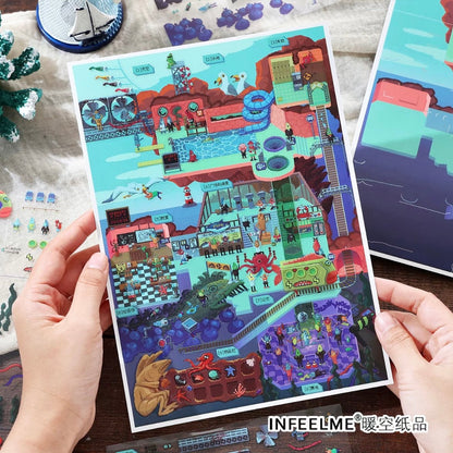Infeel.me Store Series 68.0 Utopia for the Slacker-Minded - L - JoyJollyCrafts